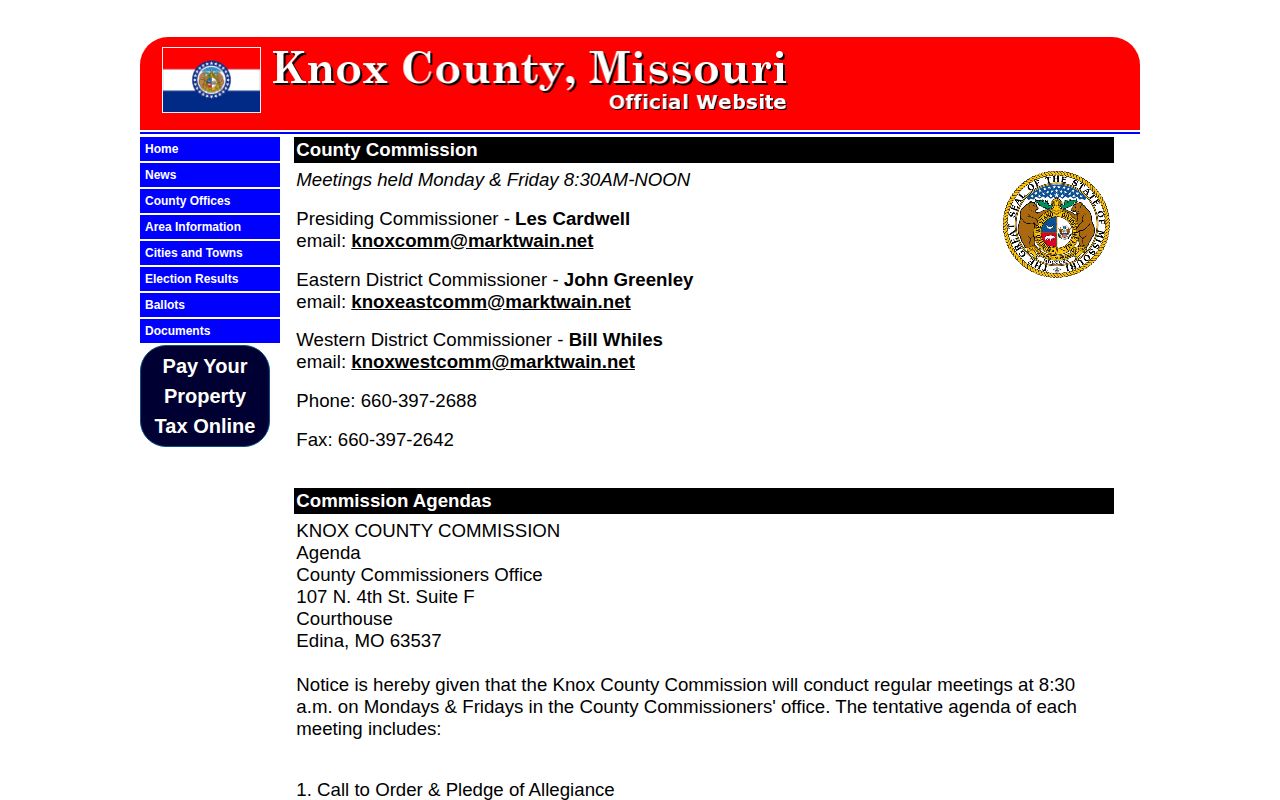 Knox County released inmates Sheriff and Circuit Clerk contacts